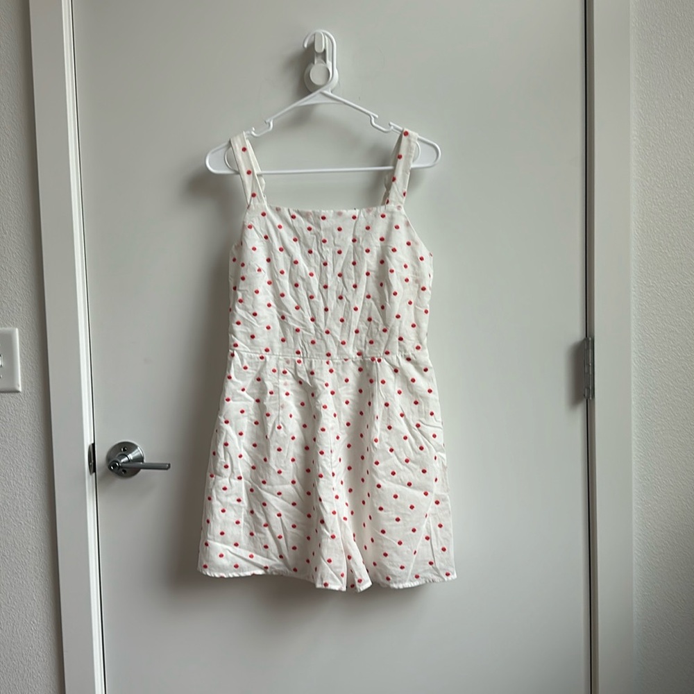 Francesca’s Polka dot romper